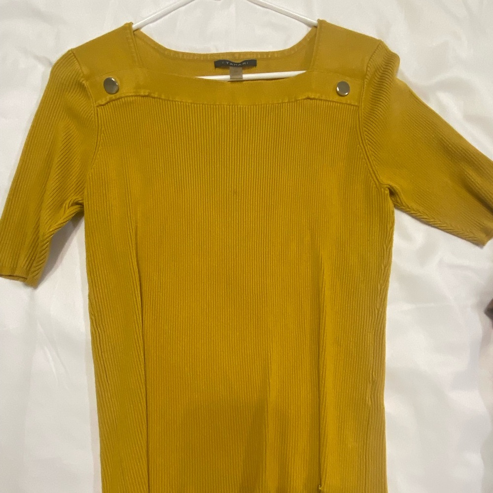 Mustard Yellow Women's Top